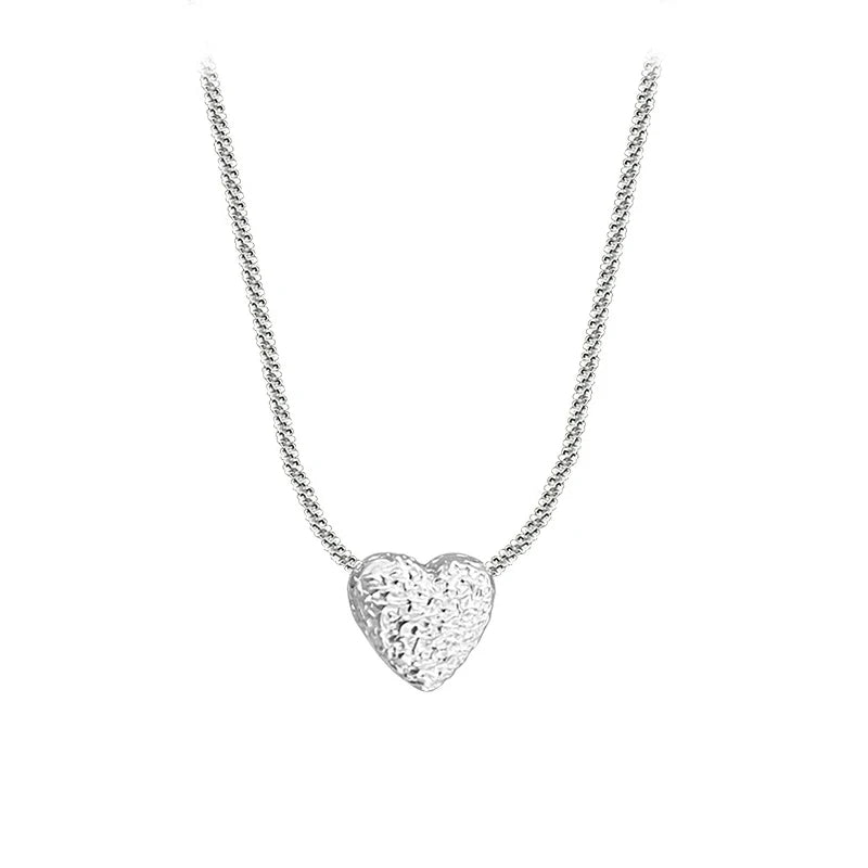 Love Necklace Simple Hear