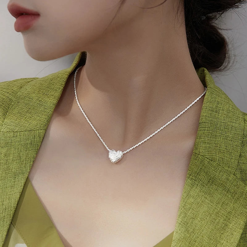 Love Necklace Simple Hear