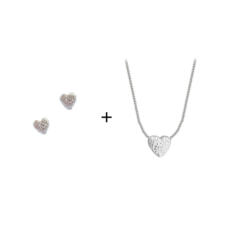 Love Necklace Simple Hear