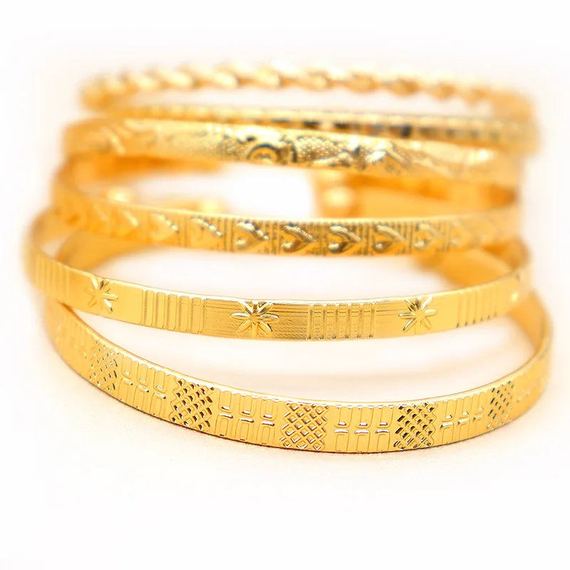 Metal Gold  Bracelets S Women Jewelry